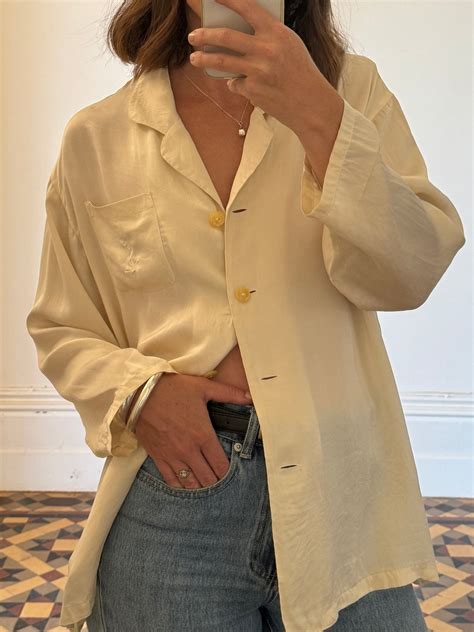 ysl button up